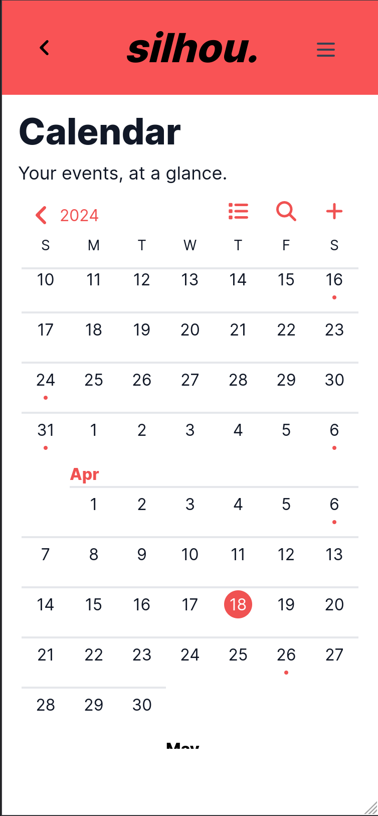 calendar